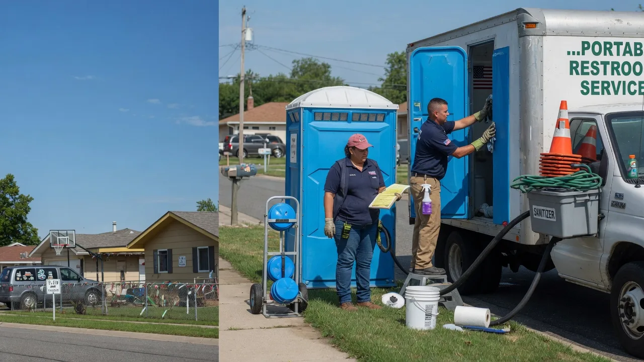 Portable Toilet Rental in Columbia City, IN near me